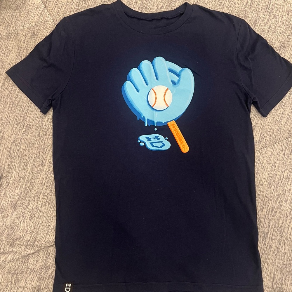 🆕️ Under Armour Baseball Ice Cream Mitt Tee